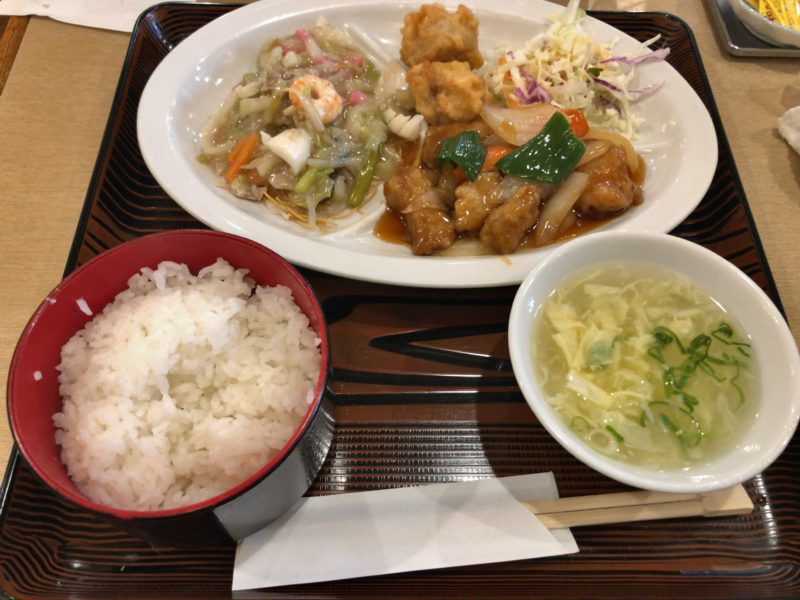 聚楽の日替わりランチ